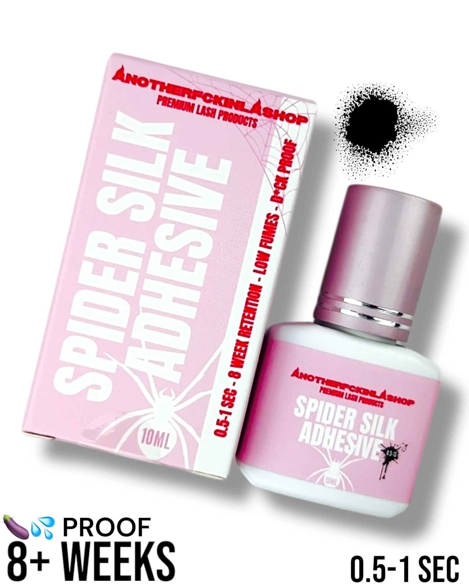 Spider Silk Adhesive